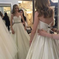 Let's see your wedding dresses.