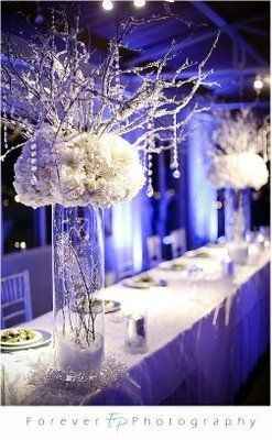 Table Ideas - Winter Wedding