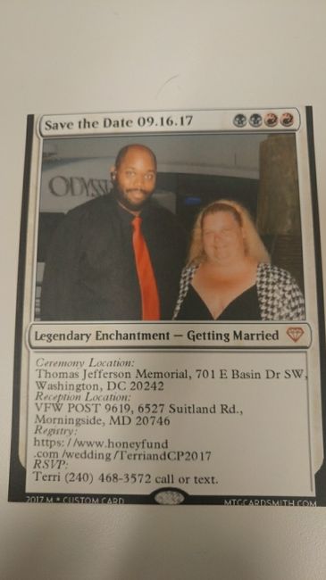 Let's see those Save the Dates and invites!