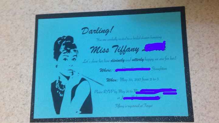 back and showered! (pics!)