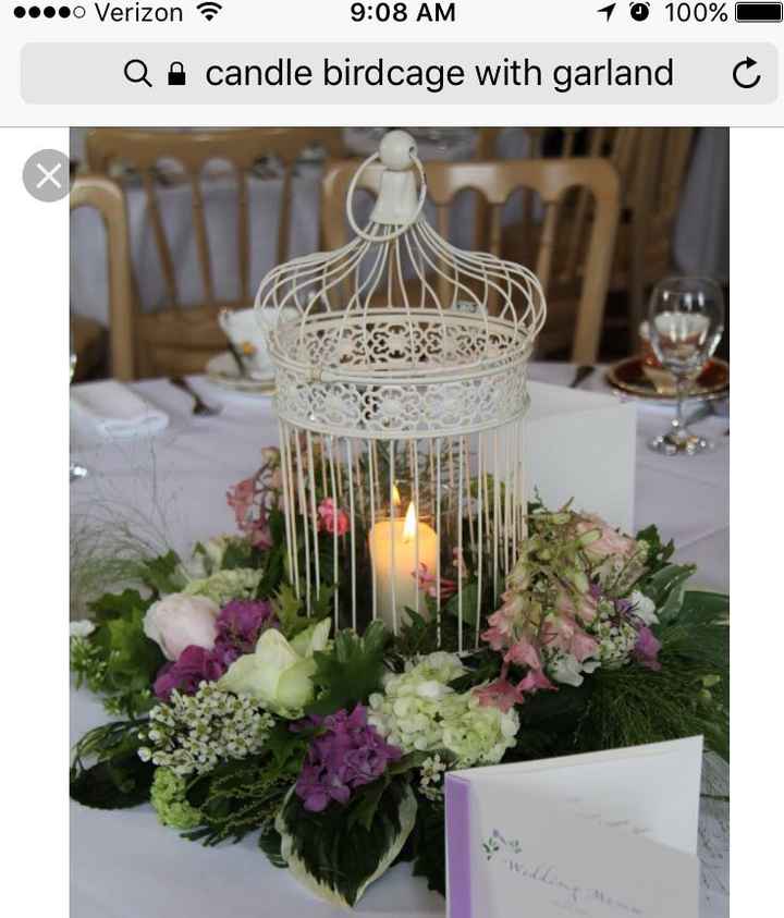  Birdcage centerpiece - 2