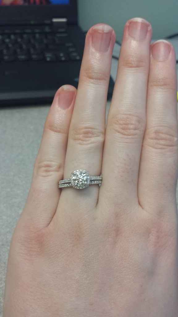 I wanna see wedding bands!!!