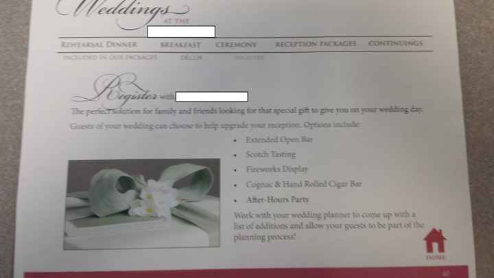 What sort of etiquette fails has a vendor suggested to you?