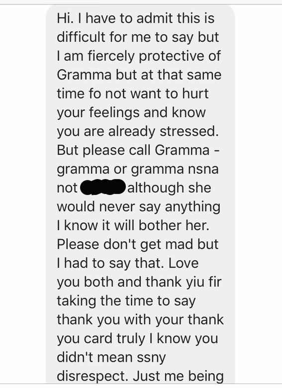 WTF?! Apparently I wrote an "offensive" thank you note for a shower gift...