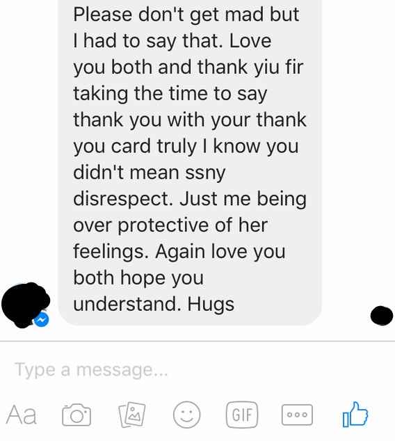 WTF?! Apparently I wrote an "offensive" thank you note for a shower gift...