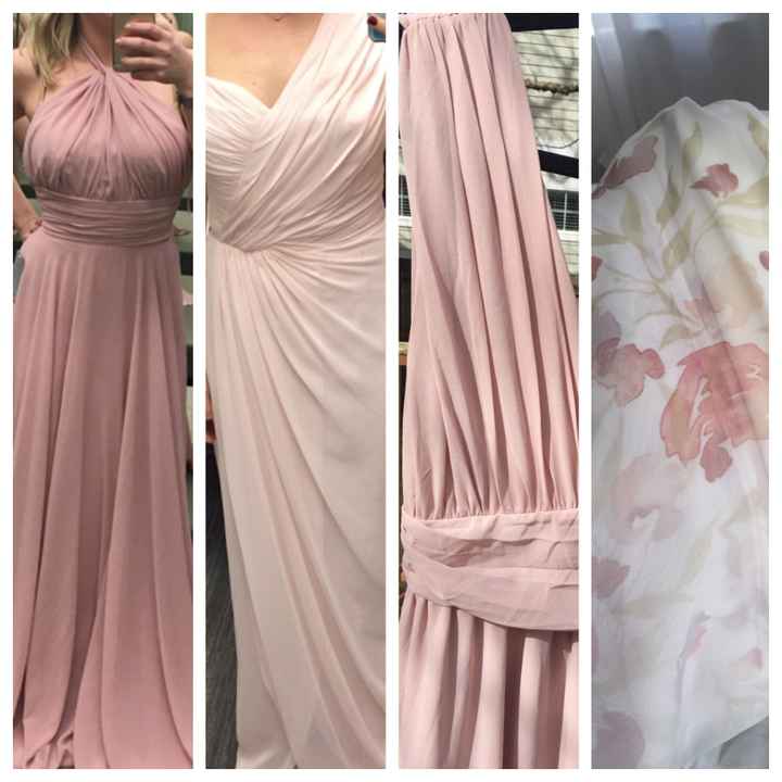 Brides with heavy lace wedding dresses...