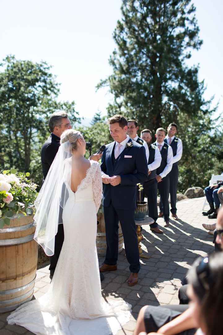 How long will you be wearing you veil?