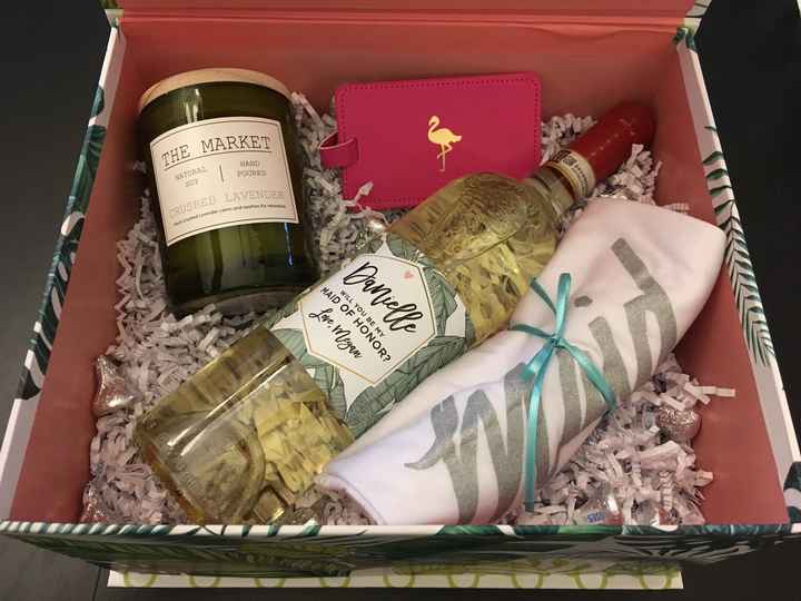 How did you ask your bridesmaids??