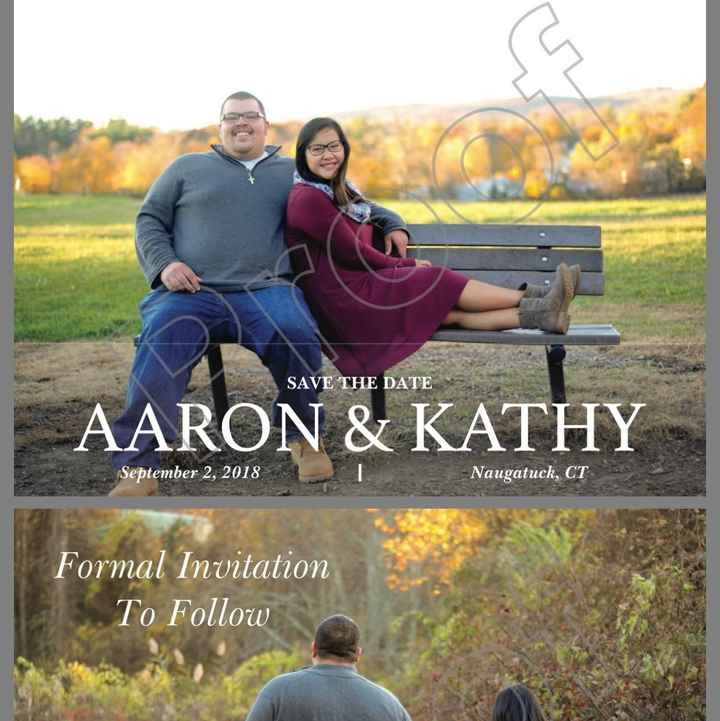 Affordable Save the dates