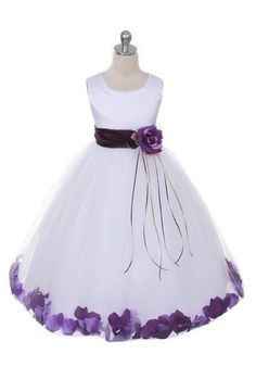 FG Dress w/ Flowers in the hem.  Love or Hate it?