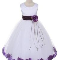 FG Dress w/ Flowers in the hem.  Love or Hate it?