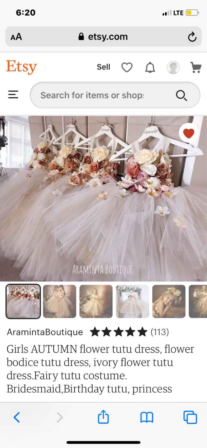Flower girl dress inspo - 1