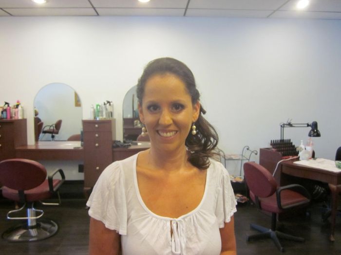Had my hair and make up trial today!
