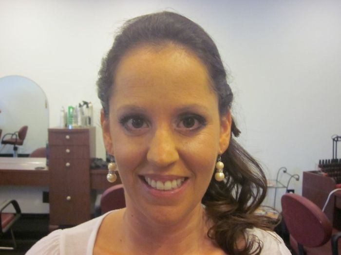 Had my hair and make up trial today!
