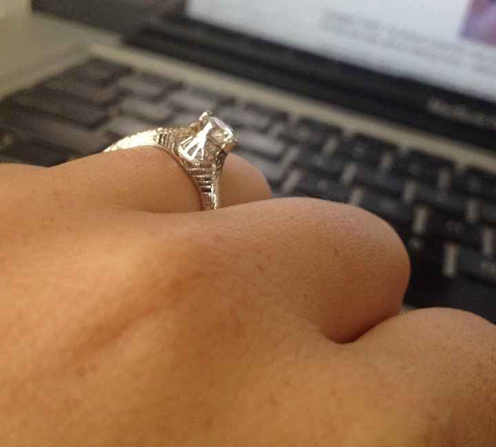 Unique engagement rings