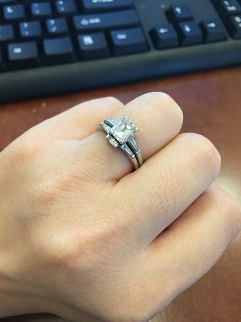 let's see your engagement ring!!