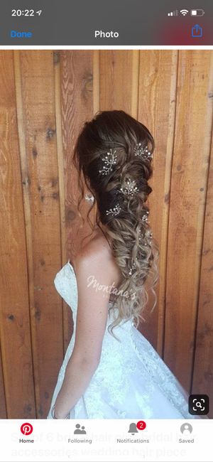 Wedding hair 1