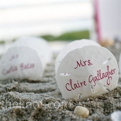 Bringing the beach to our reception...
