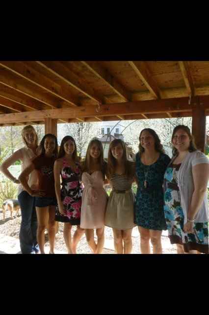 Sisters bridal shower yesterday...pics included!