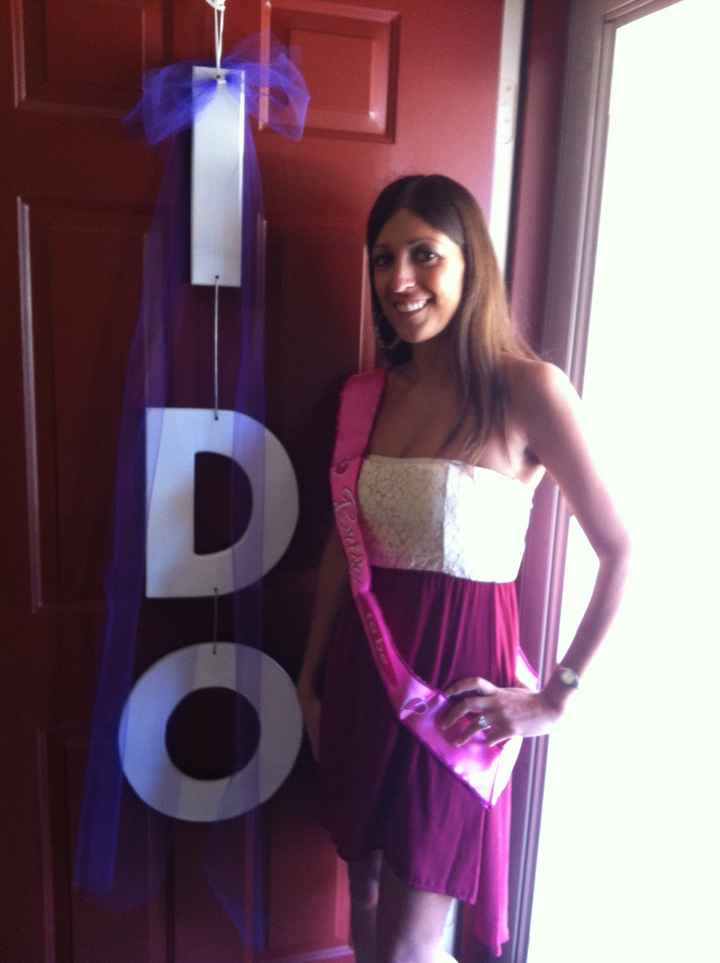 Bridal showers done...here are pics from one of them!!