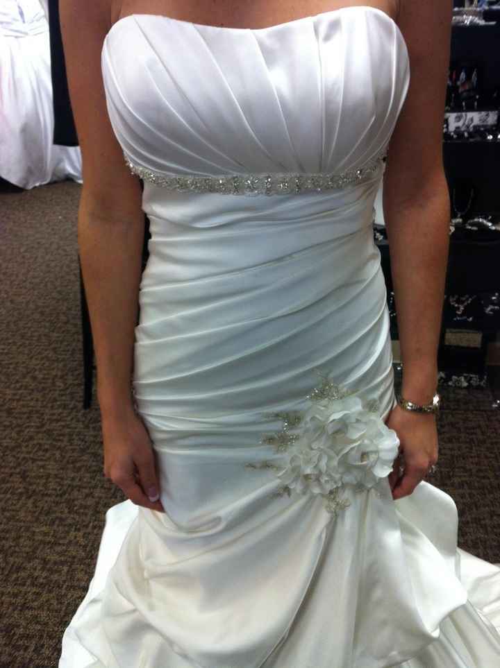 I said YES to the dress!!!!!