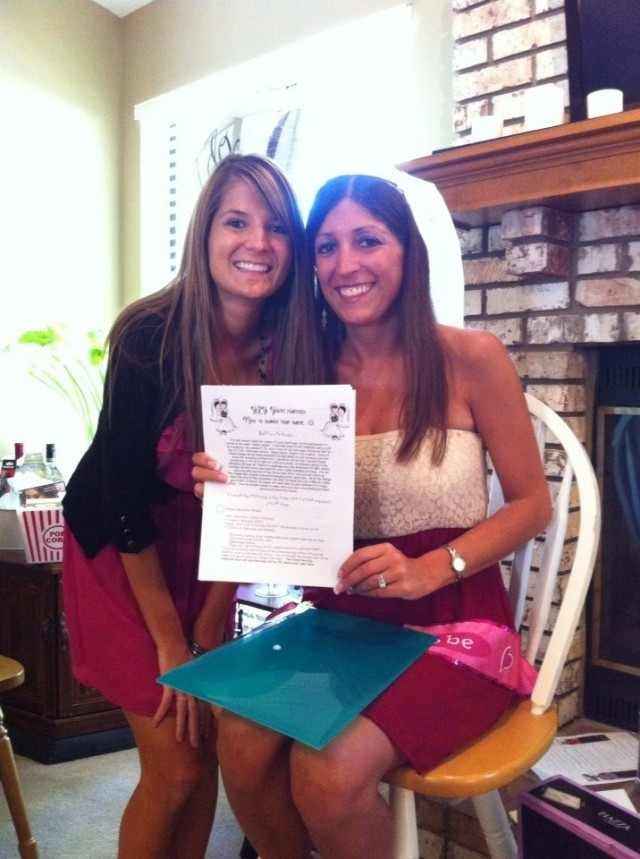 Bridal showers done...here are pics from one of them!!