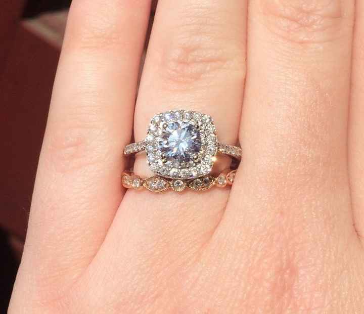 What color metal is your e-ring/wedding set?