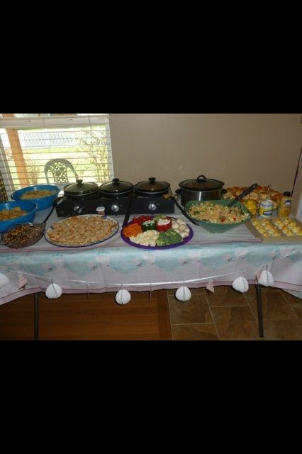 Sisters bridal shower yesterday...pics included!