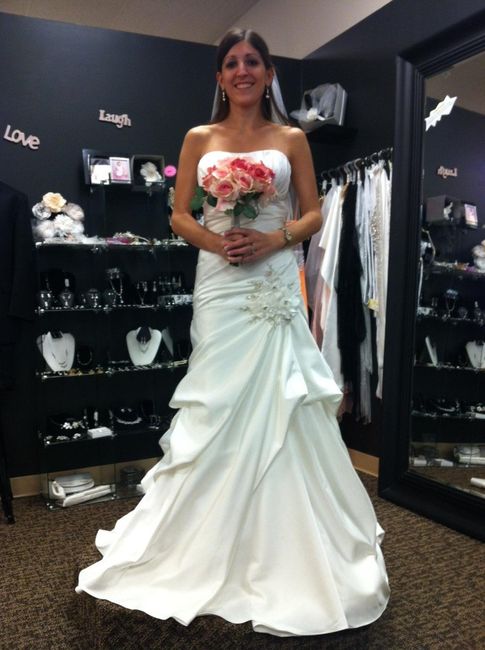 I said YES to the dress!!!!!