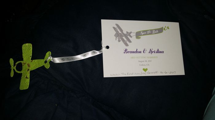 Let's see those Save the Dates and invites!