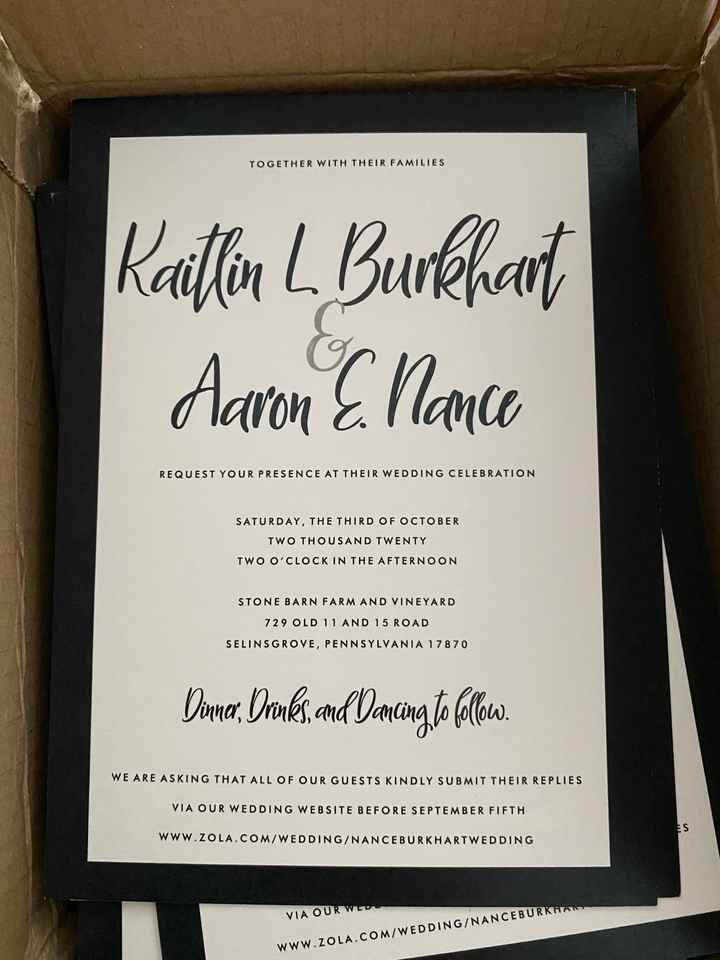 Wedding Invitations!!! - 1