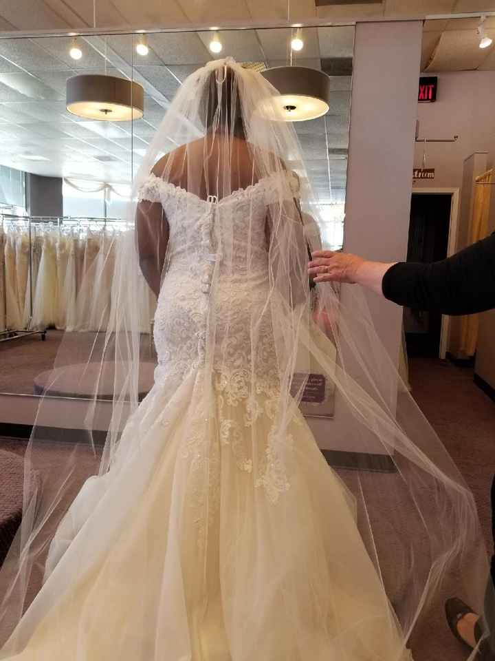 Who else loves lace?  Show off your lace dresses and/or veils! - 2