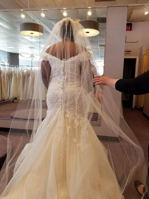 Who else loves lace?  Show off your lace dresses and/or veils! - 2