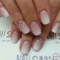 Wedding day nails - 1