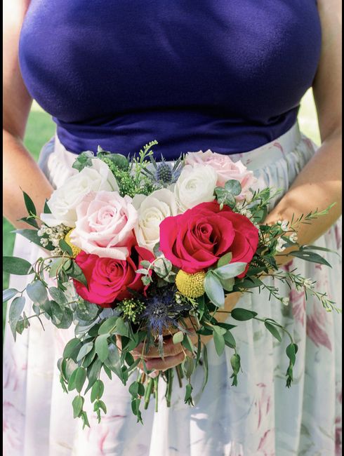 Bouquets or Hoops For The Bridal Party? 1