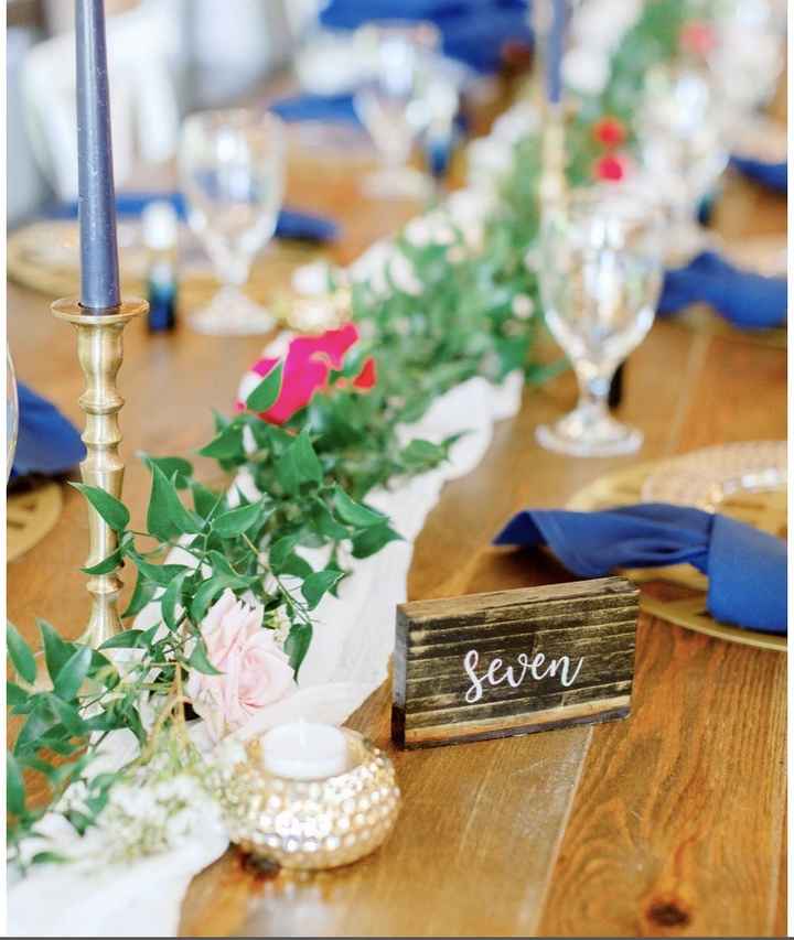 Centerpiece ideas for 8ft long tables - 2