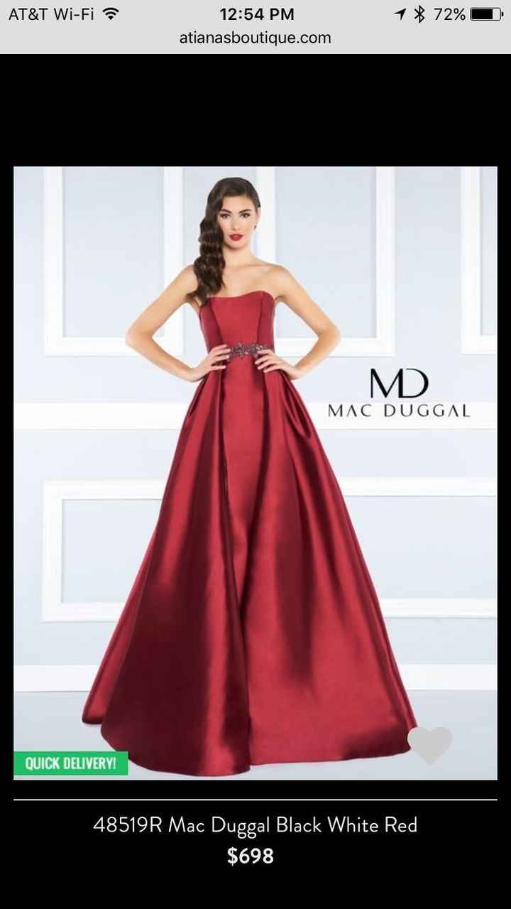 Red Wedding Dress