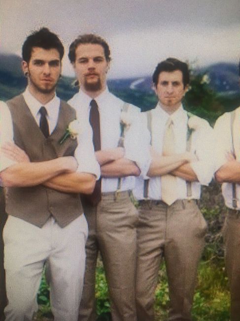 Groomsmen and Groom clothing advice.