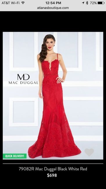 Red Wedding Dress