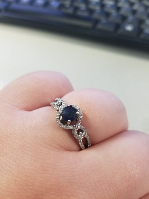 Show me your unique engagement rings! 10