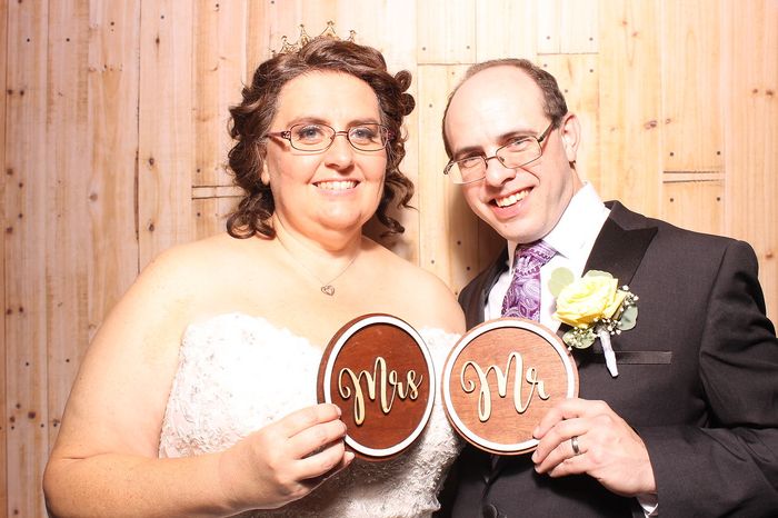Glasses on wedding day 1