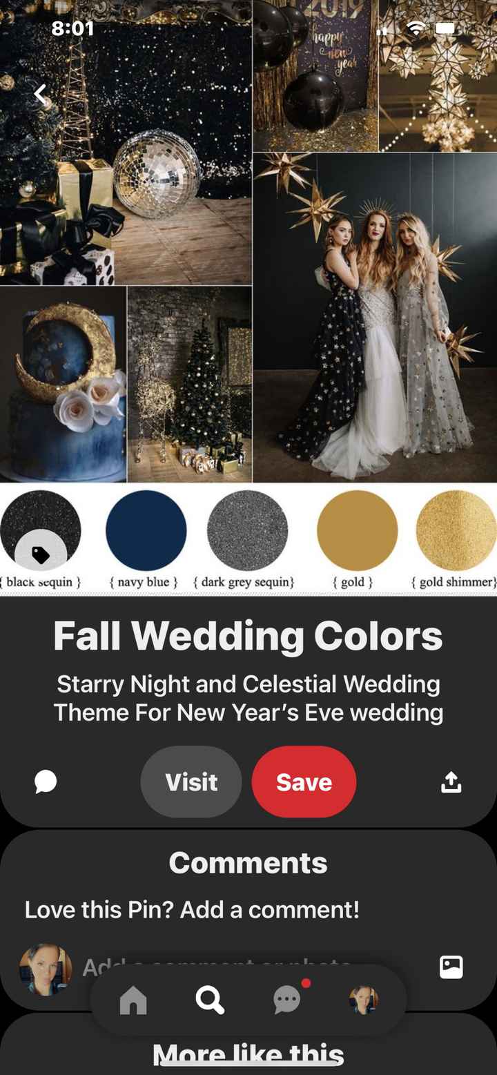What colors did you choose for your wedding? 29