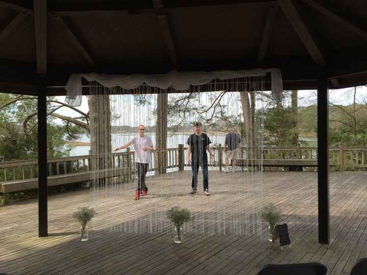 Ceremony decorations