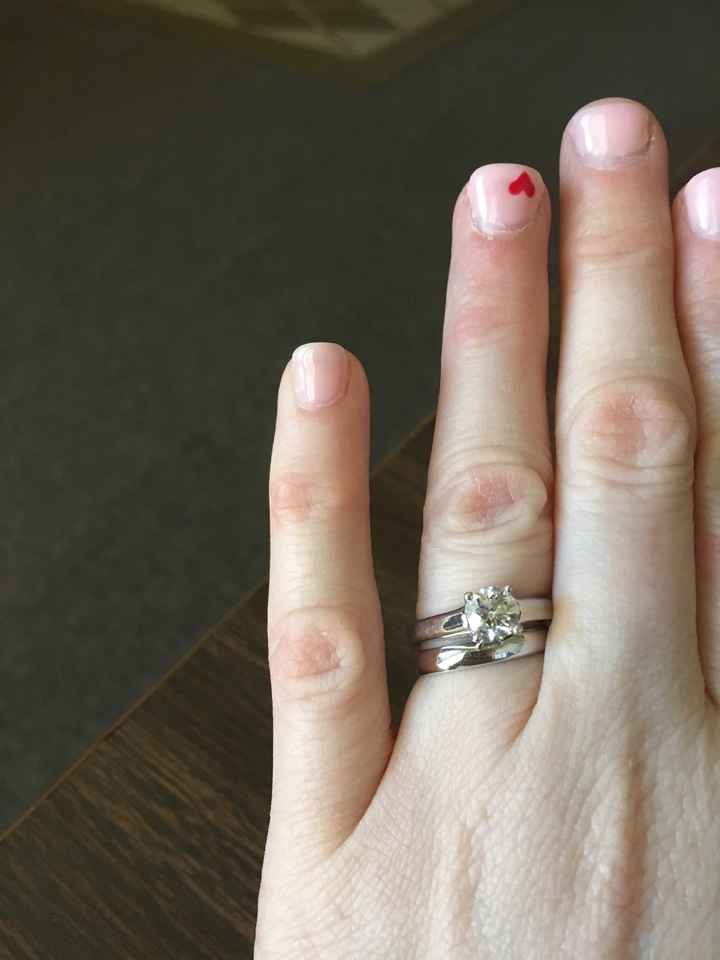 Let me see your...wedding bands!