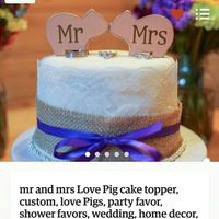 Cake topper