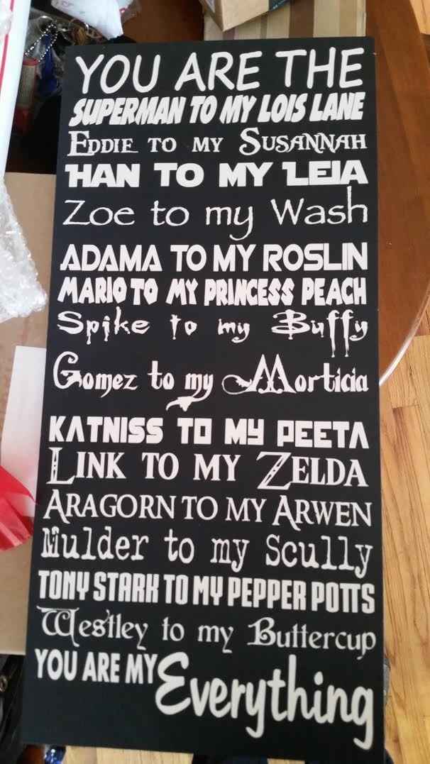 Geeking out! Best Etsy purchase so far!!