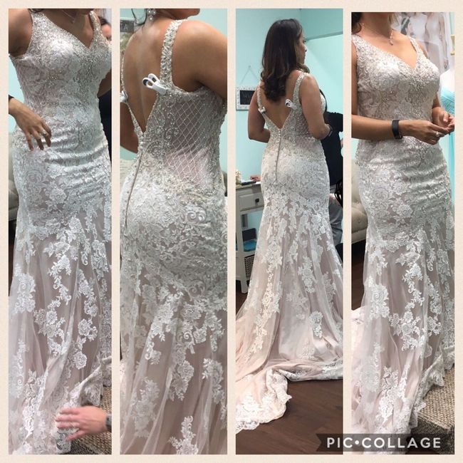 Pink/blush wedding dresses!