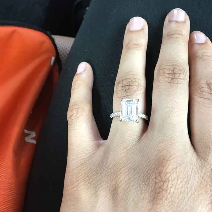 Let's see those rings