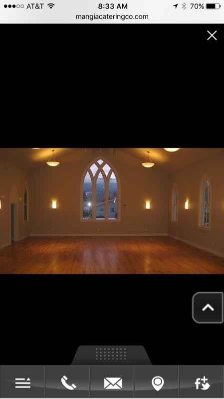 Leaving tables set up during ceremony