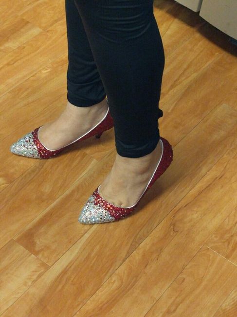 Bridal shoe blues